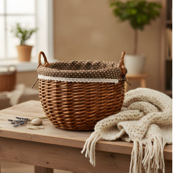 Straw Basket Large